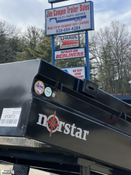 New 2025 Norstar Single Axle Dump Trailer / DUB Series / 5'x10' / 16" High Sides / 3500# Axle / 2200# Payload / 2 Way Landscape Gate