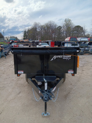 New 2025 HOMESTEADER 610LB SERIES/ 6X10 DUMP TRAILER /2-3500# Electric Brake Axles / Barn Door Rear Gates / Tarp