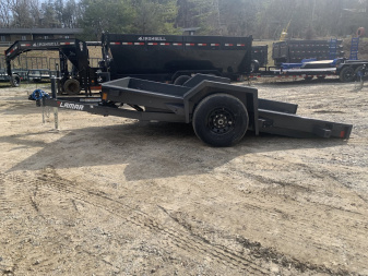 New 2025 LAMAR SCISSOR LIFT HAULER TRAILER / SH791217 / 79" X 12' / 1-7,000# ELECTRIC BRAKE AXLE / TORSION SUSPENSION 22.5 DEGREE UP / 3/16" DIAMOND PLATE STEEL FLOOR /10 DEGREE LOAD ANGLE
