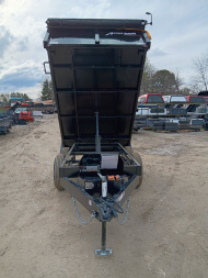 New 2025 HOMESTEADER 610LB SERIES/ 6X10 DUMP TRAILER /2-3500# Electric Brake Axles / Barn Door Rear Gates / Tarp