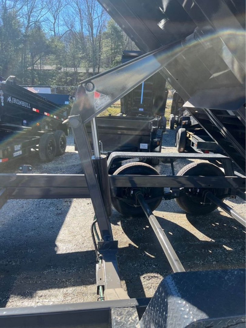 New 2024 Norstar DCB Series / 83" X 16' / 2-7,000# Electric Brake Axles / Scissor Hoist / Barn Door Rear Gates