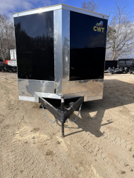 New 2025 Covered Wagon Trailers 8.5X20TA5 Cargo / Enclosed Trailer/ 8.5X20 / 2-7,000# AXLES / 7' INTERIOR / .030 BLACK / 12" O/C CROSSMEMBERS/ 12" O/C WALL POST / SPARE TIRE AND WHEEL
