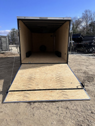 New 2025 Covered Wagon Trailers 8.5X20TA5 Cargo / Enclosed Trailer/ 8.5X20 / 2-7,000# AXLES / 7' INTERIOR / .030 BLACK / 12" O/C CROSSMEMBERS/ 12" O/C WALL POST / SPARE TIRE AND WHEEL