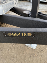 New 2025 Covered Wagon Trailers 8.5X16 TA3 Gold Series / Steel Floor Pkg Cargo / Enclosed Trailer / 7' Interior Height / 48" Side door with pull out step / 5200# Electric Brake Axles / Steel Floor with 12" Steel Kick plate / .080 Charcoal Poly Core Siding