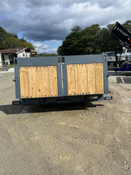 New 2024 GPS Trailers Equipment Trailer / EH2414K Series / MACDADDY RAMPS / 2-7,000# Electric Brake Axles / PT Wood Floor / 12K Drop Leg Jack