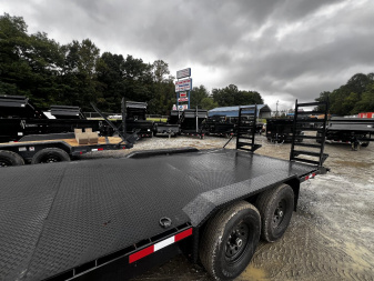 New 2024 Prospector Drive Over Fender Equipment Trailer by Covered Wagon Trailers / EQ-8.5X24X14 Equipment Trailer/ 2-7,000# Electric Brake Axles / 8.5x24' Steel Floor w/ Spray On Bedliner Coating