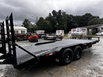New 2024 Prospector Drive Over Fender Equipment Trailer by Covered Wagon Trailers / EQ-8.5X24X14 Equipment Trailer/ 2-7,000# Electric Brake Axles / 8.5x24' Steel Floor w/ Spray On Bedliner Coating