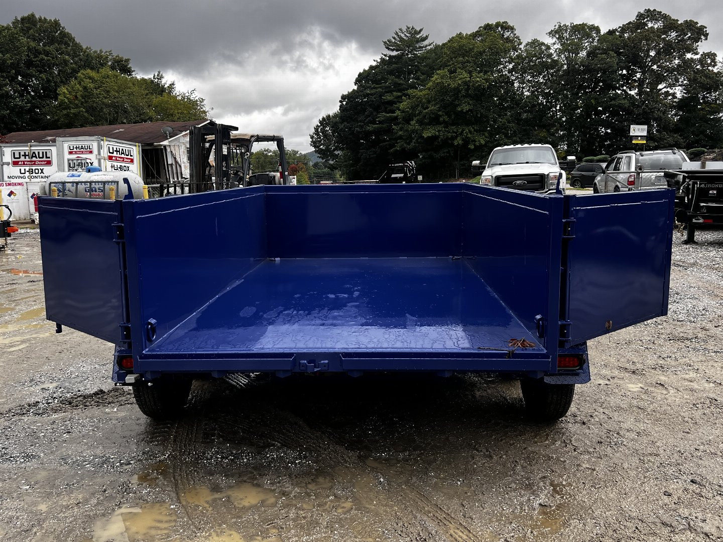New 2025 Prospector Dump Trailer By Covered Wagon Trailers / D-6X10TA-2-7K Dump Trailer / 6x10 / 2-3500# Electric Brake Axles / 10 Ga 24" High Sides / Barn Door Rear Gate / 10 Ga Steel Floor / Power Up / Power Down Hydraulics