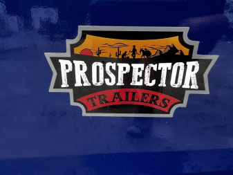 New 2025 Prospector Dump Trailer By Covered Wagon Trailers / D-6X10TA-2-7K Dump Trailer / 6x10 / 2-3500# Electric Brake Axles / 10 Ga 24" High Sides / Barn Door Rear Gate / 10 Ga Steel Floor / Power Up / Power Down Hydraulics