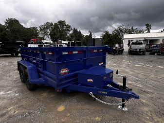 New 2025 Prospector Dump Trailer By Covered Wagon Trailers / D-6X10TA-2-7K Dump Trailer / 6x10 / 2-3500# Electric Brake Axles / 10 Ga 24" High Sides / Barn Door Rear Gate / 10 Ga Steel Floor / Power Up / Power Down Hydraulics
