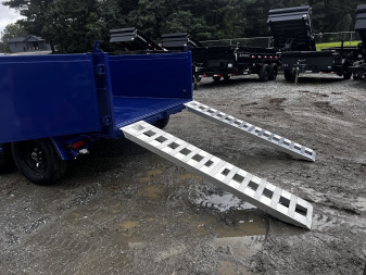 New 2025 Prospector Dump Trailer By Covered Wagon Trailers / D-6X10TA-2-7K Dump Trailer / 6x10 / 2-3500# Electric Brake Axles / 10 Ga 24" High Sides / Barn Door Rear Gate / 10 Ga Steel Floor / Power Up / Power Down Hydraulics