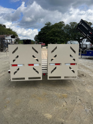 New 2024 Iron Bull EWB Series Equipment Trailer / 83"x20 / 2-7,000# Electric Brake Axles / Rampage Ramps / Jumbo Toolbox