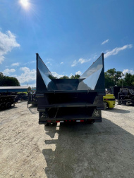 New 2025 IRON BULL / ROLL-OFF DUMP TRAILER / 2-8,000# AXLES / 20 K WARRIOR WINCH / WITH 3-16' DUMP BINS