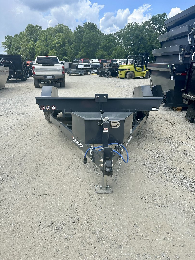 New 2024 LAMAR SCISSOR LIFT HAULER TRAILER / SH791217 / 79" X 12' / 1-7,000# ELECTRIC BRAKE AXLE / TORSION SUSPENSION 22.5 DEGREE UP / 3/16" DIAMOND PLATE STEEL FLOOR / 10 DEGREE LOAD ANGLE