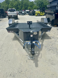 New 2024 LAMAR SCISSOR LIFT HAULER TRAILER / SH791217 / 79" X 12' / 1-7,000# ELECTRIC BRAKE AXLE / TORSION SUSPENSION 22.5 DEGREE UP / 3/16" DIAMOND PLATE STEEL FLOOR / 10 DEGREE LOAD ANGLE