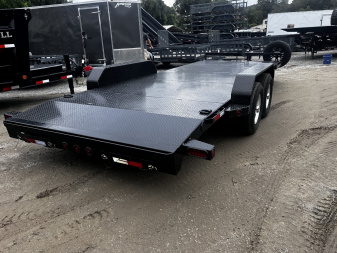 New 2024 Iron Bull ETB8320052-Diamond Plate Floor Car Hauler