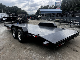 New 2024 Iron Bull ETB8320052-Diamond Plate Floor Car Hauler