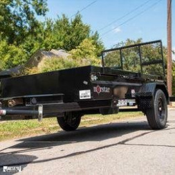 New 2024 Norstar Single Axle Dump Trailer / DUB Series / 5'x10' / 16" High Sides / 3500# Axle / 2200# Payload / 2 Way Landscape Gate