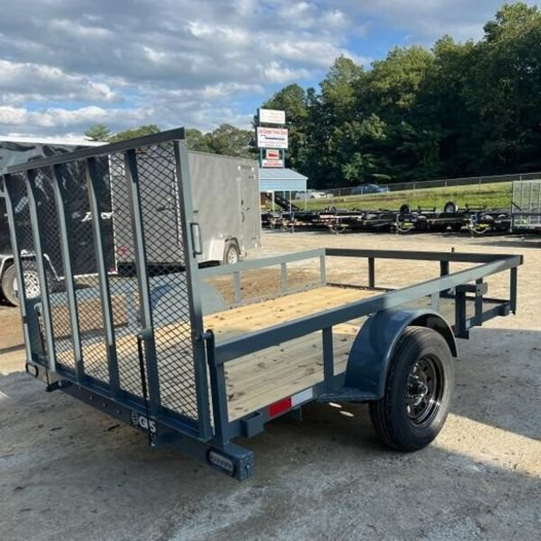 New 2024 GPS Trailers / GT Series / 76" x 10' / 3.5K Axle / 4' Mesh Gate