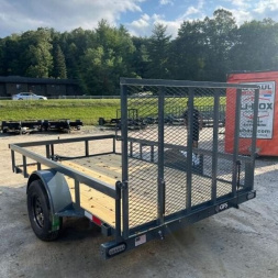 New 2024 GPS Trailers / GT Series / 76" x 10' / 3.5K Axle / 4' Mesh Gate