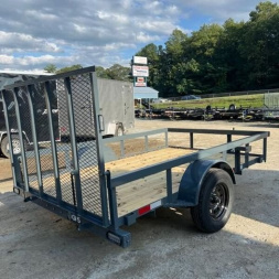 New 2024 GPS Trailers / GT Series / 76" x 10' / 3.5K Axle / 4' Mesh Gate