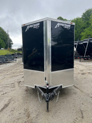 New 2024 Homesteader Trailer / 612IT / 6' wide x 12' Long / 32" Side Door w/ RV Lock / Ramp Rear Door / 6'6' Interior Height / .030 Black Aluminum