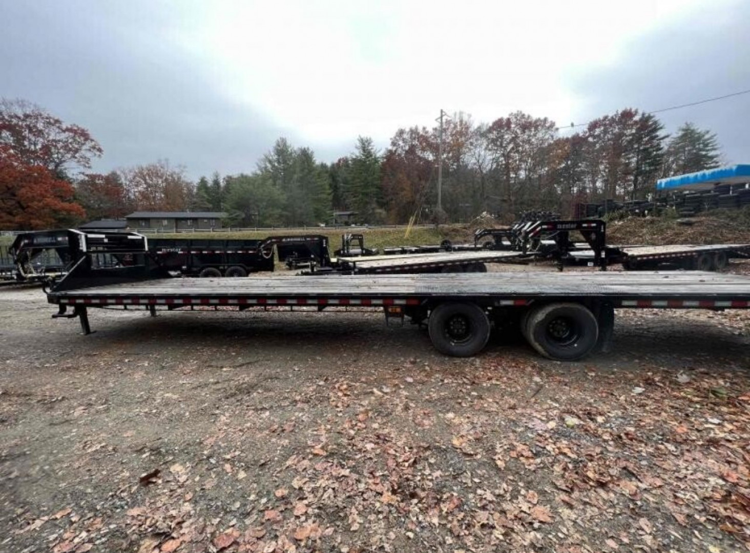 New 2023 Iron Bull Gooseneck Trailer / FLG22 / 102" Wide x 36' Long / 8" Slide Out Ramps / 2-10K Axles