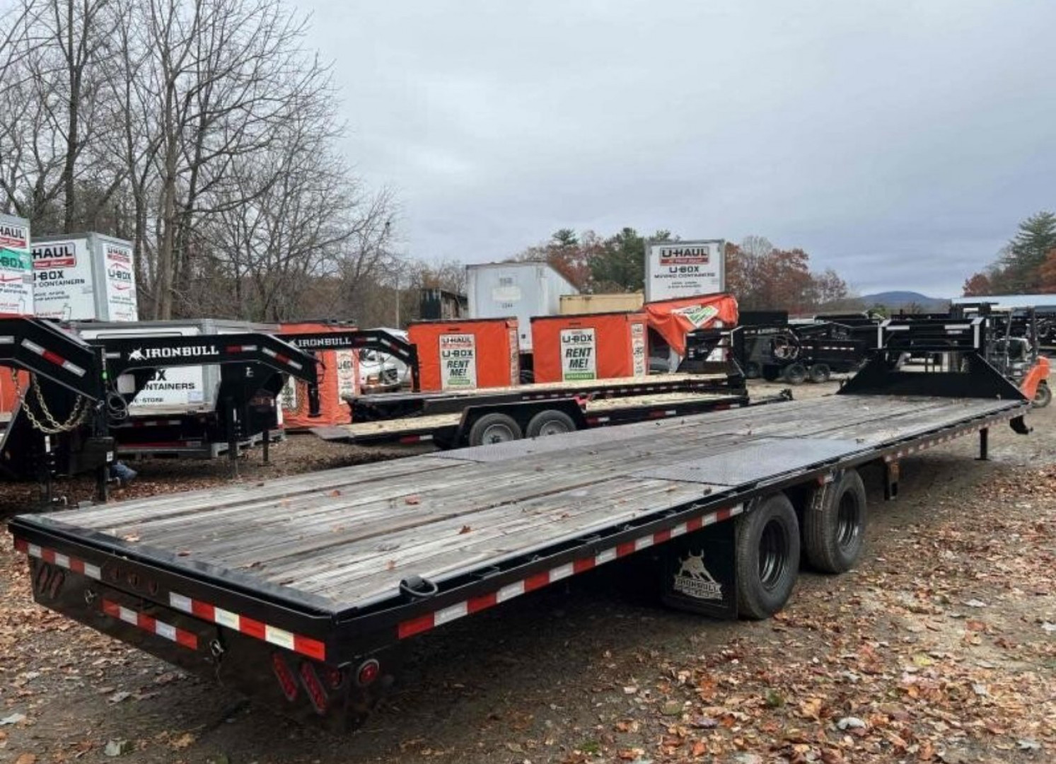 New 2023 Iron Bull Gooseneck Trailer / FLG22 / 102" Wide x 36' Long / 8" Slide Out Ramps / 2-10K Axles
