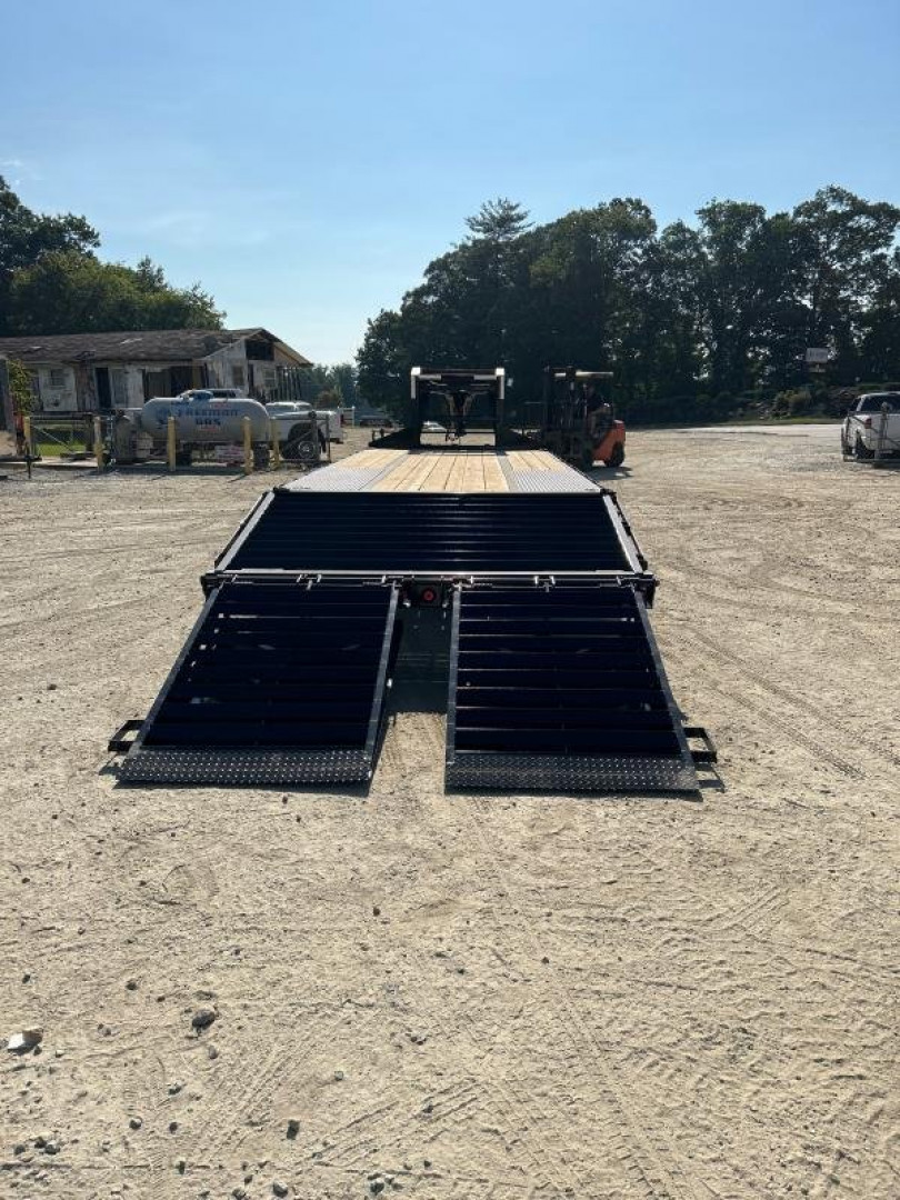 New 2023 Norstar FXG 102 Wide x 25' Long / 2-10,000 # Electric Brake Axles / Rampage Ramps
