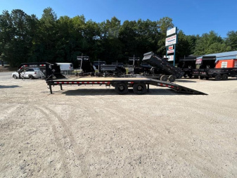 New 2023 Norstar FXG 102 Wide x 25' Long / 2-10,000 # Electric Brake Axles / Rampage Ramps