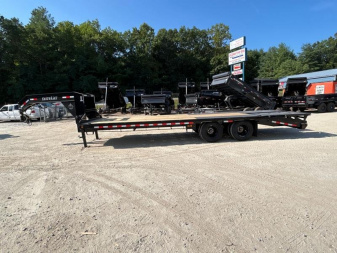 New 2023 Norstar FXG 102 Wide x 25' Long / 2-10,000 # Electric Brake Axles / Rampage Ramps