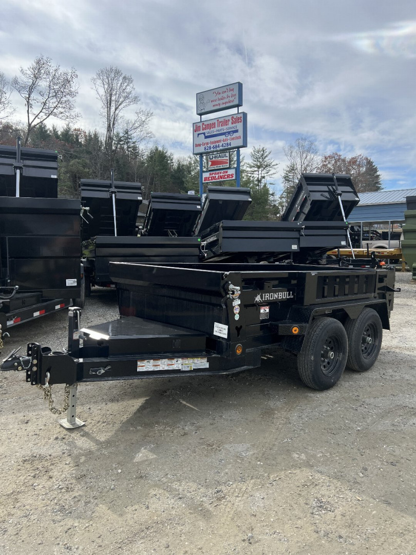 New 2023 Iron Bull DTB Baby Bull Series / 5' Wide x 10' Long / 18" High Sides / Ramps / Tarp System