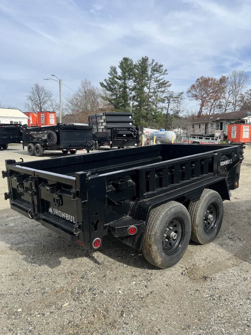 New 2023 Iron Bull DTB Baby Bull Series / 5' Wide x 10' Long / 18" High Sides / Ramps / Tarp System