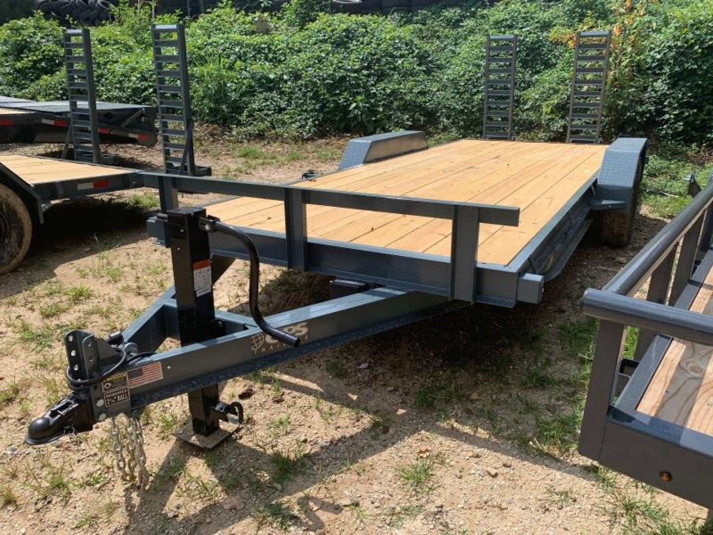 New 2024 GPS Trailers / EH Series / 82" Wide x 20' Long / 7 ton Capacity / 5' Ramps