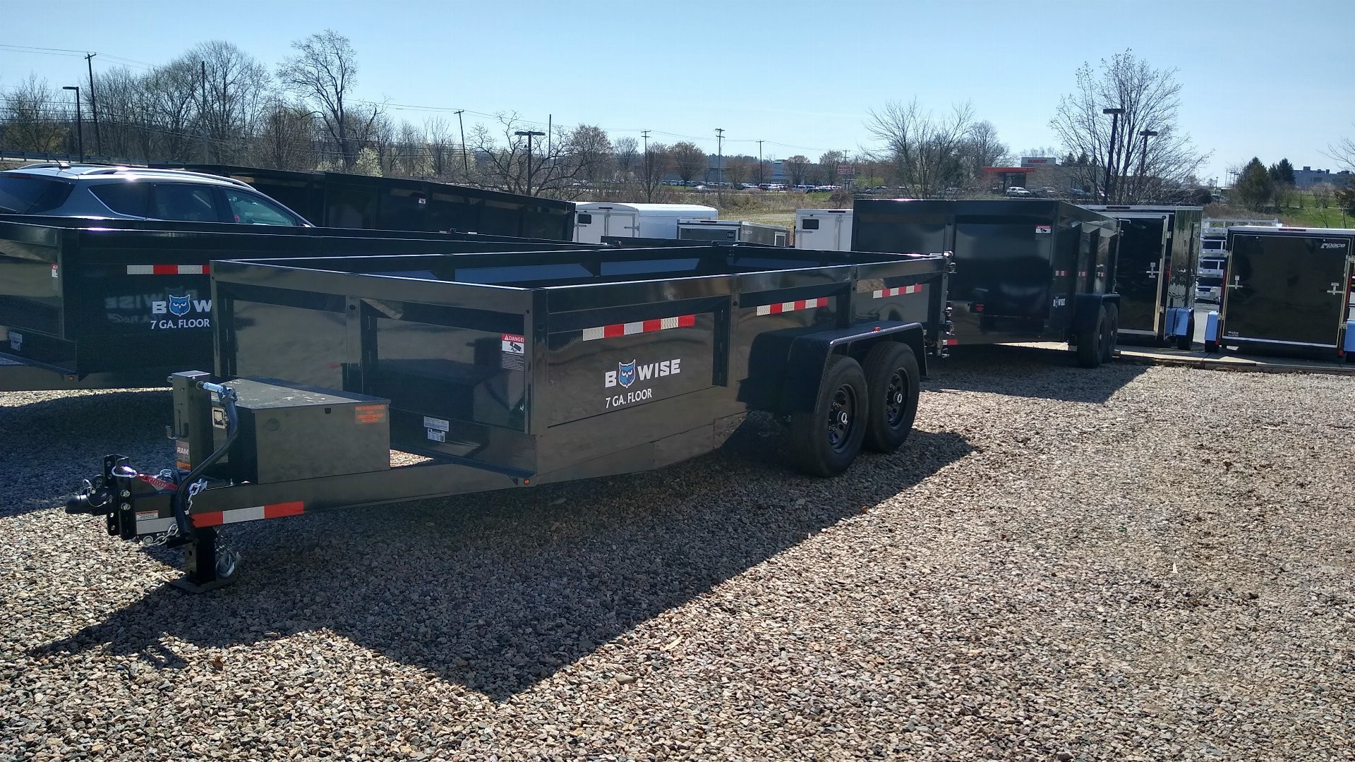 New 2026 BWISE DT716LP-LE-14 Dump Trailer