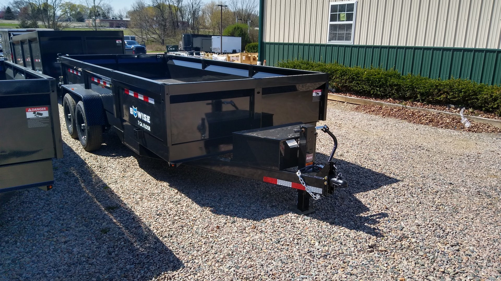 New 2026 BWISE DT716LP-LE-14 Dump Trailer