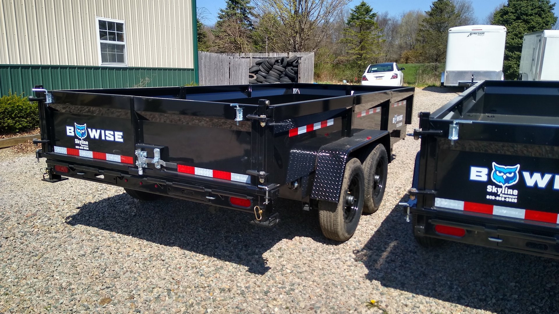 New 2026 BWISE DT716LP-LE-14 Dump Trailer