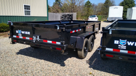 New 2026 BWISE DT716LP-LE-14 Dump Trailer