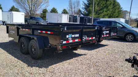 New 2026 BWISE DT716LP-LE-14 Dump Trailer
