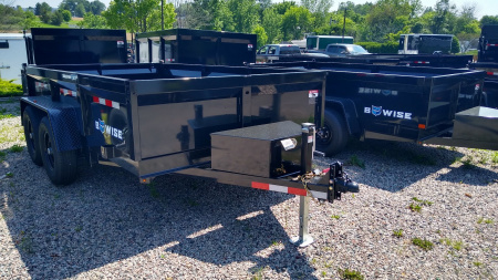 New 2026 BWISE DT712LP-LE-12 Dump Trailer