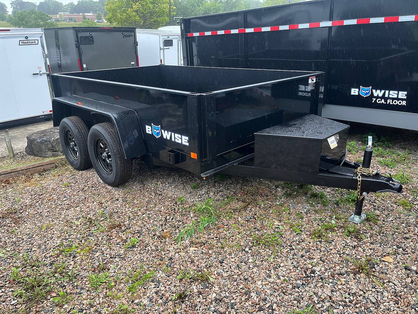 New 2026 BWISE DTR610LP-7 Dump Trailer