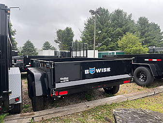 New 2026 BWISE DTR610LP-7 Dump Trailer