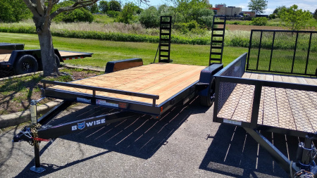 New 2025 BWISE EH16-10ELE Equipment Trailer