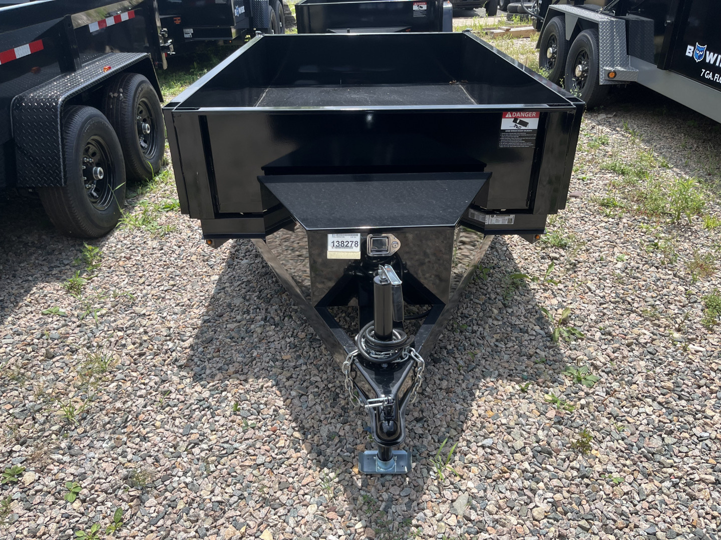 New 2025 BWISE DTR508LP-3 Dump Trailer