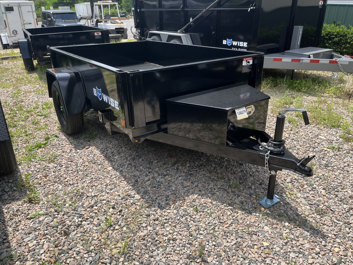 New 2025 BWISE DTR508LP-3 Dump Trailer