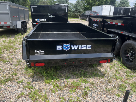 New 2025 BWISE DTR508LP-3 Dump Trailer