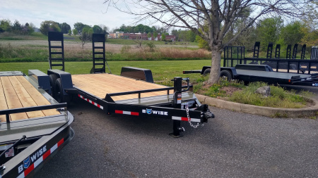 New 2026 BWISE EH16-14HD Equipment Trailer Equipment Trailer