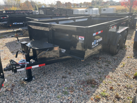 New 2026 BWISE DT714LP-LE-14 Dump Trailer Dump Trailer