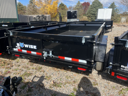 New 2026 BWISE DT714LP-LE-14 Dump Trailer Dump Trailer