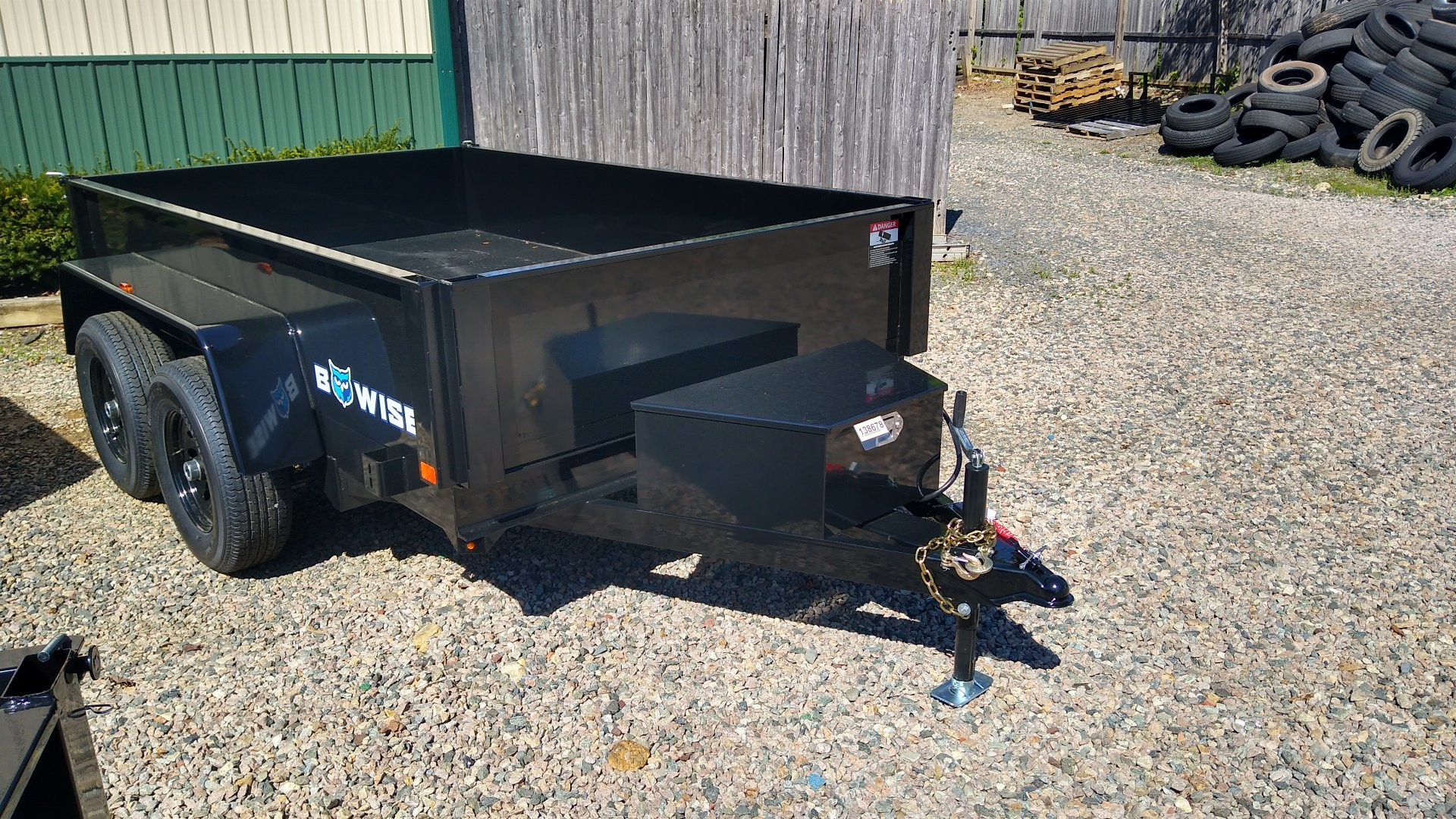 New 2026 Bwise DTR610LP-10 Dump Trailer